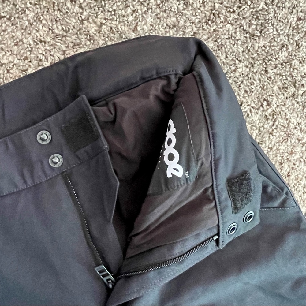 DOPE Women Black Breathable Ski Pants Outershell Waterproof Naturally Insulated - Picture 4 of 15